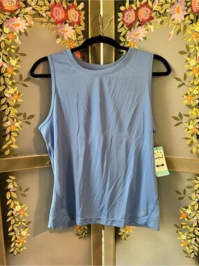Belk “Be Inspired” Light Blue Athletic Tank Top